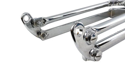 V-Twin 18 Inch Spring Fork Kit Chrome for Harley Davidson FL Models by V-Twin