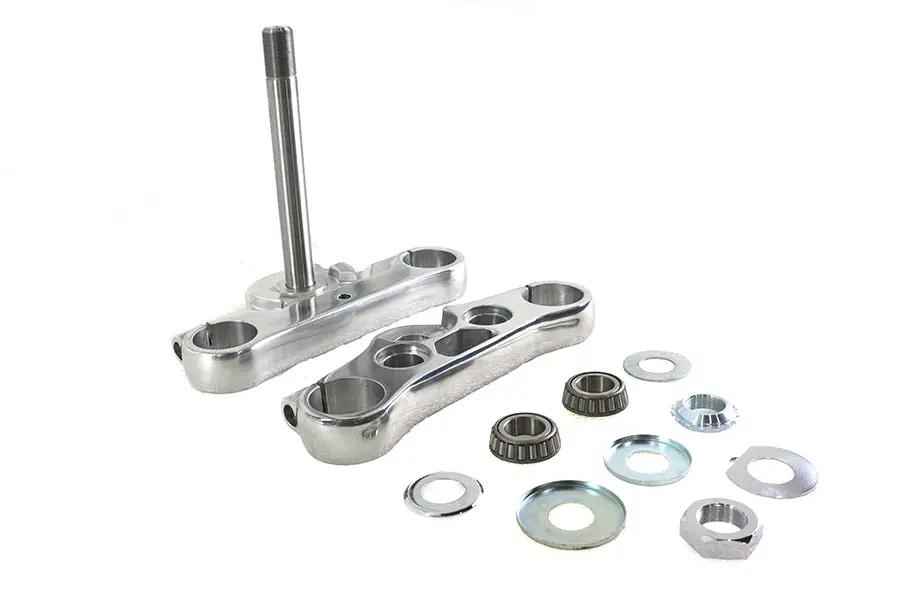 V-Twin 49mm Triple Tree Set for Harley Davidson FXD (2008-2017) – Polished Finish by V-Twin