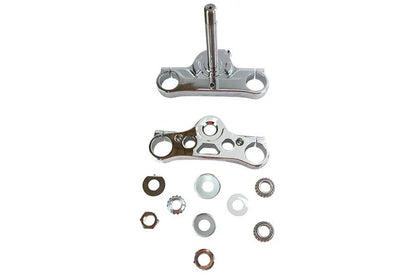 V-Twin FXD 49mm Triple Tree Set Chrome for Harley Davidson FXD (2008-2017) by V-Twin