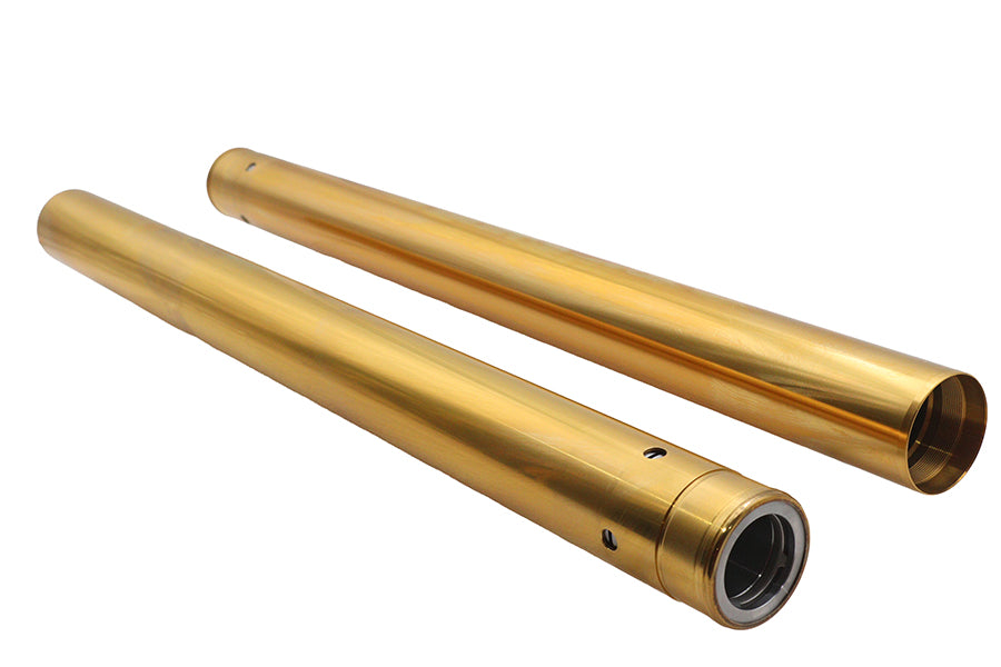 V-Twin IFT-0011-G Gold Nitride 49mm Fork Tube Set