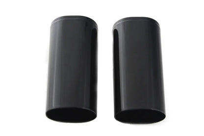V-Twin Fork Slider Black Cover Set for Harley Davidson FLH 1949-1958 by V-Twin