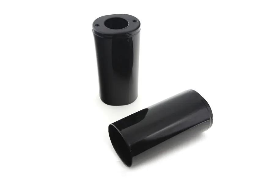 V-Twin Fork Slider Black Cover Set for Harley Davidson FLH 1949-1958 by V-Twin