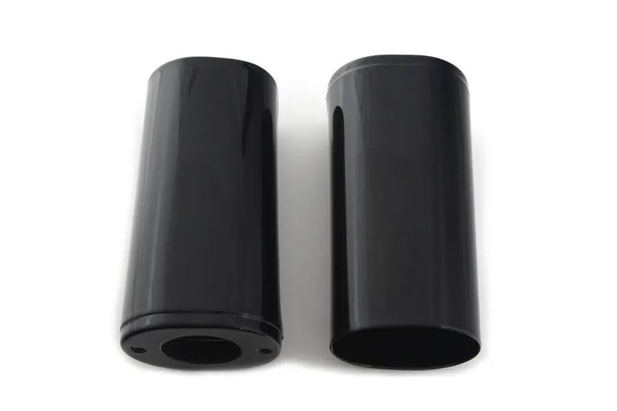 V-Twin Fork Slider Black Cover Set for Harley Davidson FLH 1949-1958 by V-Twin