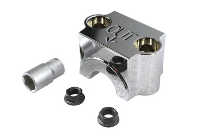 V-Twin Fork Slider Cap Chrome for Harley Davidson FLT 1986-1995 by V-Twin