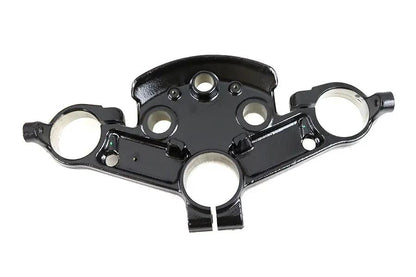 OE 49mm FLT Upper Triple Tree Black for Harley Davidson FLT Models by OE