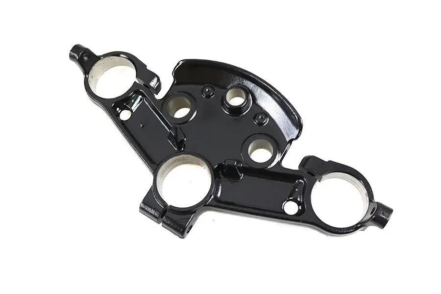 OE 49mm FLT Upper Triple Tree Black for Harley Davidson FLT Models by OE