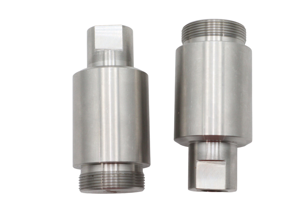 V-Twin 24-2764 41mm FLH Fork Tube 2-Inch Extension Set, Zinc Plated