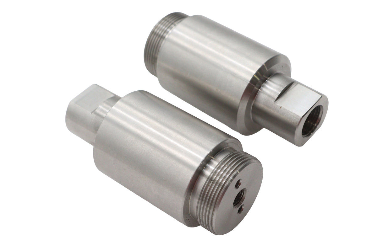 V-Twin 24-2764 41mm FLH Fork Tube 2-Inch Extension Set, Zinc Plated