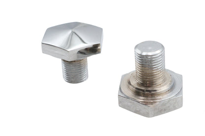 Ultima 27-65 Chrome Top Fork Tube Cap for Harley-Davidson FL, FLH and EL