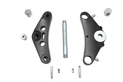Ultima Black 5 Boomerang Blind Triple Tree Set with Fork Stops for 41mm Fork Tubes - Model 29-255 by Ultima