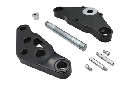 Ultima Black 5 Triple Tree Set with Billet Construction and Stainless Steel Stem - Part Number 29-251 by Ultima
