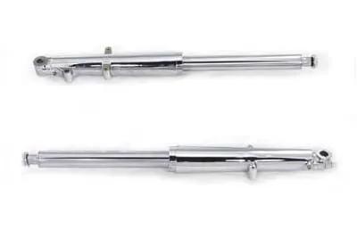 V-Twin Factory Sample 41mm Fork Slider Assembly with Chrome Sliders for Harley Davidson FL 1969-1971 by V-Twin