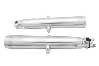 V-Twin 24-7266 Factory Sample 41mm Glide Fork Slider Set, Polished