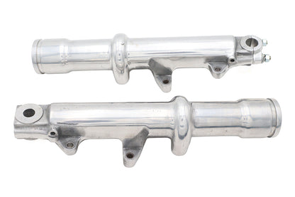 V-Twin Factory Sample Lower Fork Slider Set for Dual Disc Harley Davidson FXWG Models