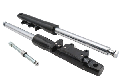 V-Twin 24-7278 Factory Sample Ultima 41mm Billet Fork Slider Assembly, 2-Inch