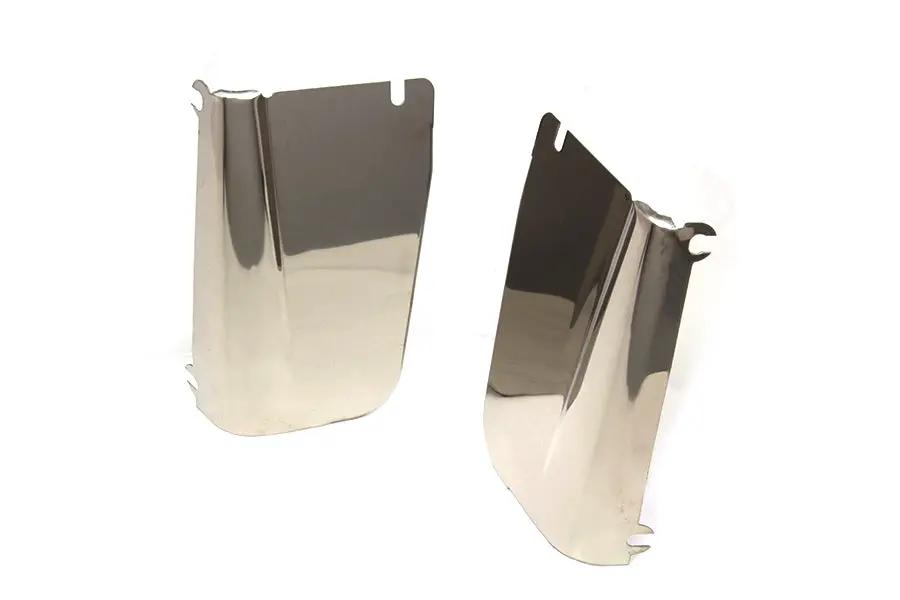 V-Twin Rear Fork Panel Set Stainless for Harley Davidson FL Models by V-Twin