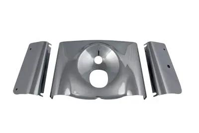 V-Twin Fork Cover Kit Smooth Style Chrome for Harley Davidson FLST (2000-2009) by V-Twin