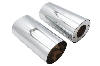 V-Twin Fork Slider Cover Chrome for Harley Davidson FLST - 24-9048 by V-Twin