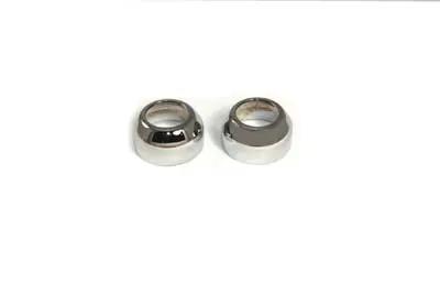 V-Twin 41mm Chrome Fork Boot Cover for Harley Davidson FX and FXST Models by V-Twin