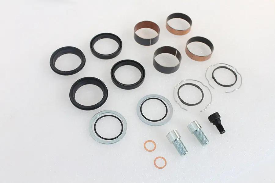 V-Twin 49mm Fork Lower Leg Rebuild Kit - Fits Harley Davidson FLT Models (2014-2016) by V-Twin
