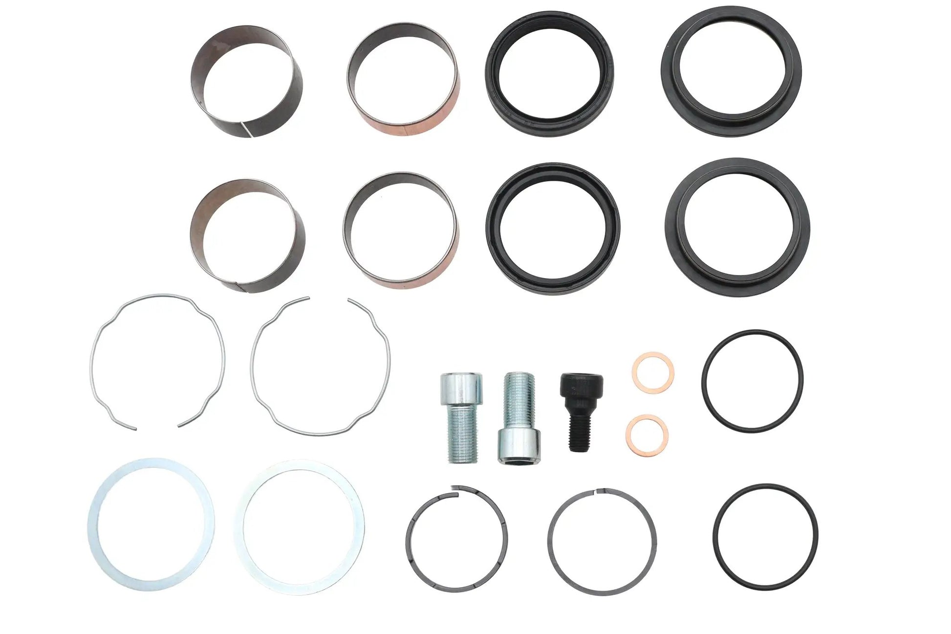 V-Twin 49mm Fork Lower Leg Rebuild Kit (Part 62377A) for Harley Davidson Touring and Softail Models by V-Twin