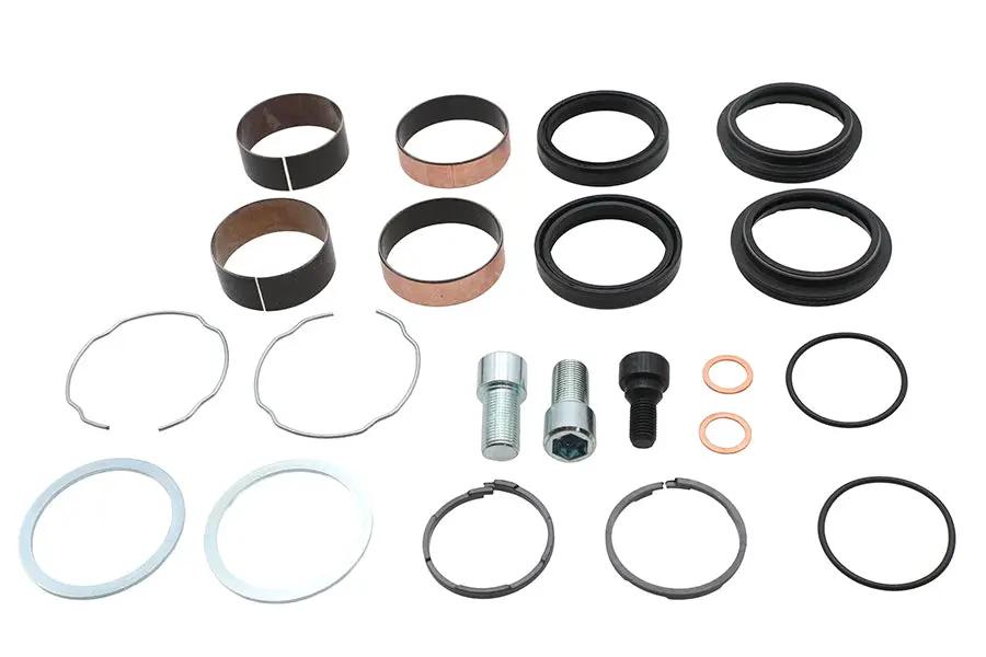 V-Twin 49mm Fork Lower Leg Rebuild Kit (Part 62377A) for Harley Davidson Touring and Softail Models by V-Twin