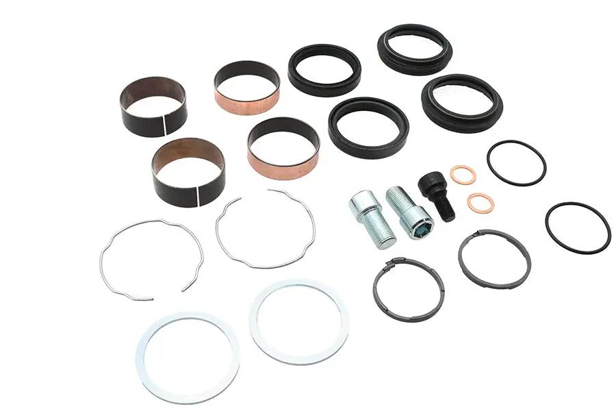 V-Twin 49mm Fork Lower Leg Rebuild Kit (Part 62377A) for Harley Davidson Touring and Softail Models by V-Twin