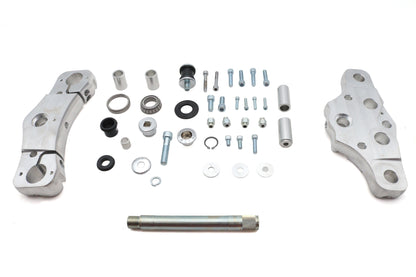 Ultima 6 Triple Tree Set for Harley Davidson FLT Models with 21 or 23 Inch Front Wheels