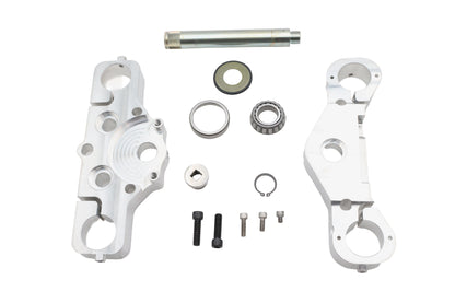 Ultima 29-106 Chrome 6° Triple Tree Set for Harley-Davidson FLT Models