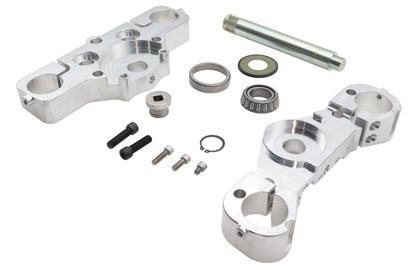 Ultima 29-106 Chrome 6° Triple Tree Set for Harley-Davidson FLT Models