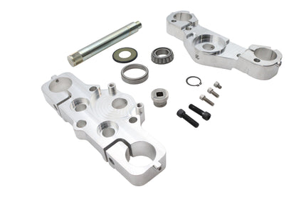 Ultima 29-106 Chrome 6° Triple Tree Set for Harley-Davidson FLT Models