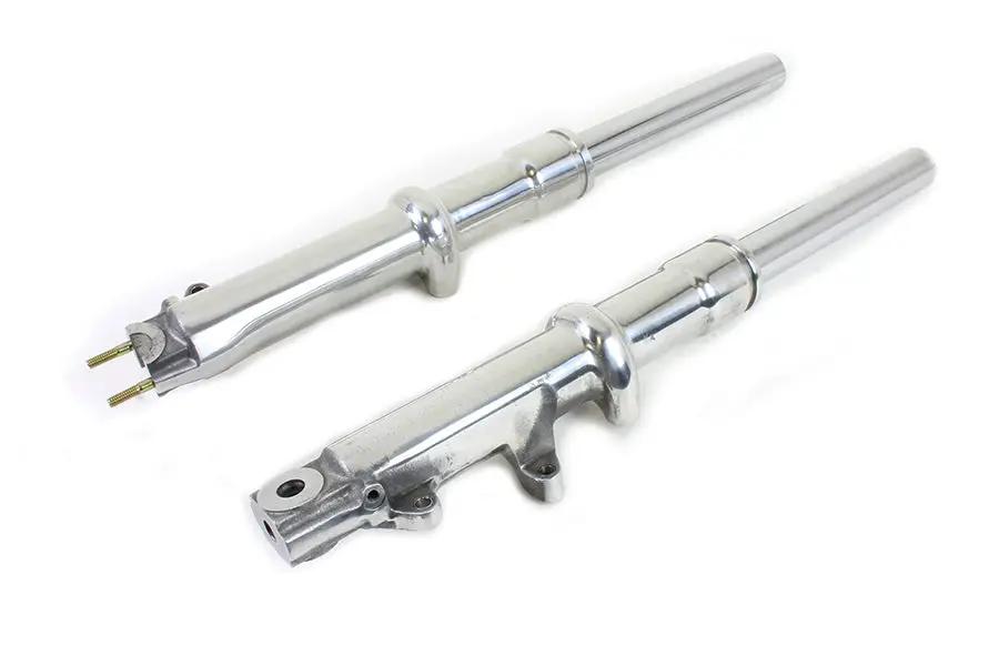 V-Twin FXWG Polished Lower Leg and 41mm Fork Tube Set for Harley Davidson FXWG (1980-1983) by V-Twin