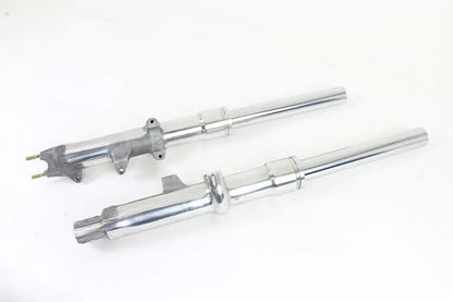 V-Twin FXWG Polished Lower Leg and 41mm Fork Tube Set for Harley Davidson FXWG (1980-1983) by V-Twin
