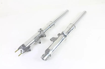 V-Twin FXWG Polished Lower Leg and 41mm Fork Tube Set for Harley Davidson FXWG (1980-1983) by V-Twin