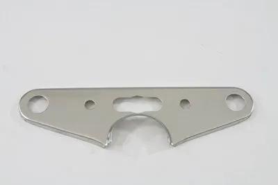 V-Twin Top Triple Tree Cover Solid Style Stainless Steel for Harley Davidson FL Models by V-Twin