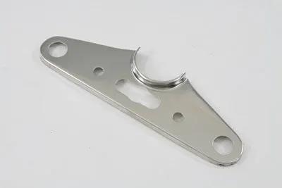 V-Twin Top Triple Tree Cover Solid Style Stainless Steel for Harley Davidson FL Models by V-Twin