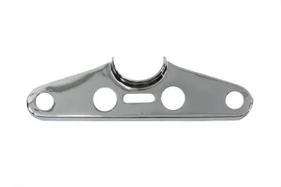 Top Triple Tree Cover Chrome by V-Twin