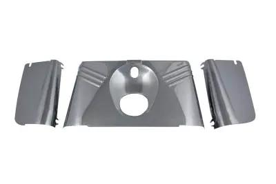 V-Twin 72523B Chrome Triple Tree Cover Kit for Harley Davidson FLH 1949-1959 by V-Twin
