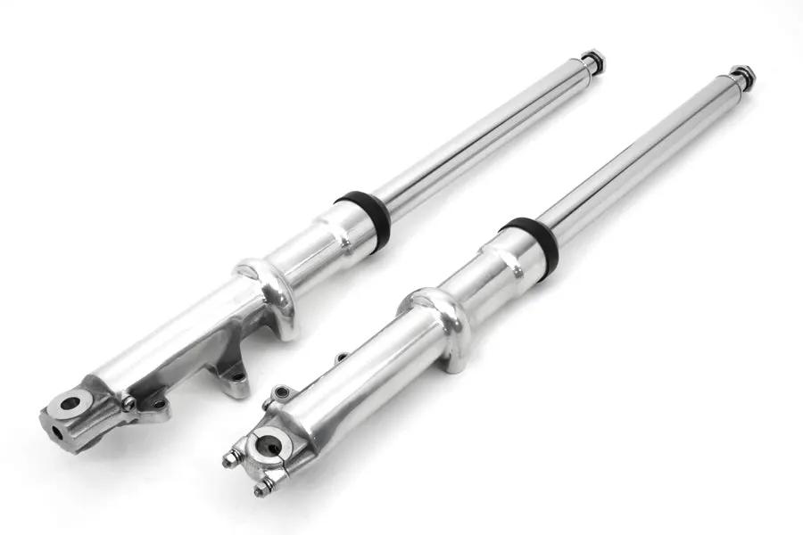 41mm Fork Slider Assembly with Polished Sliders by Motorshop