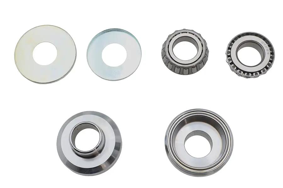 V-Twin Fork Neck Cup Kit for Harley Davidson XL - Converts to Timken Tapered Style by V-Twin
