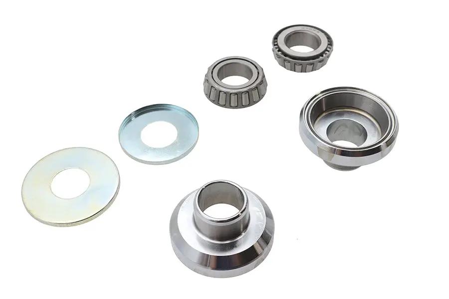 V-Twin Fork Neck Cup Kit for Harley Davidson XL - Converts to Timken Tapered Style by V-Twin
