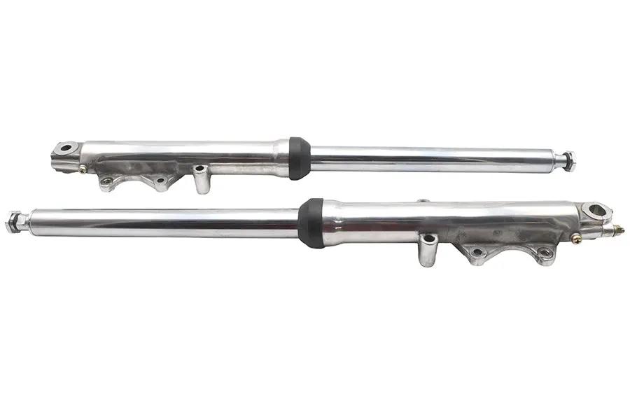 V-Twin Dual Disc 41mm Fork Slider Assembly for Harley Davidson FXST (Fits 1984-1998) - 24-9948 by V-Twin