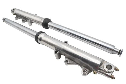 V-Twin Dual Disc 41mm Fork Slider Assembly for Harley Davidson FXST (Fits 1984-1998) - 24-9948 by V-Twin