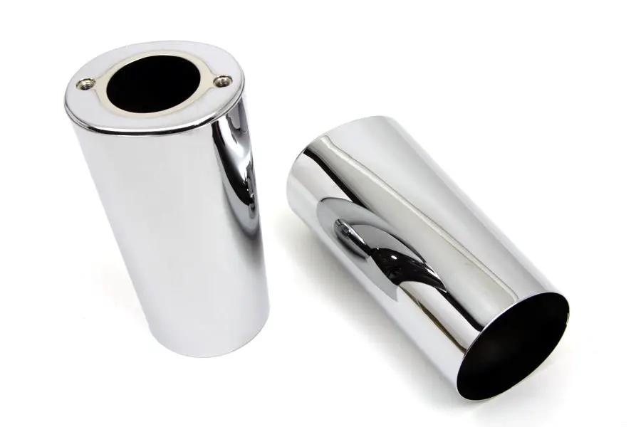 V-Twin Fork Slider Cover Chrome for Harley Davidson FLST (1986-1995) by V-Twin