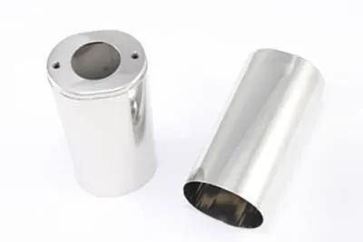 V-Twin Fork Slider Cover Set Stainless Steel for Harley Davidson FLH 1949-1958 by V-Twin