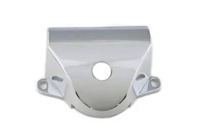 Chrome Handlebar Riser Cover by V-Twin