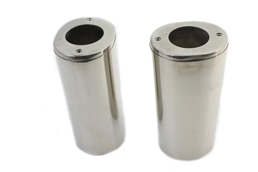 V-Twin Fork Slider Cover Stainless Steel for Harley Davidson FLST (1986-1995) by V-Twin