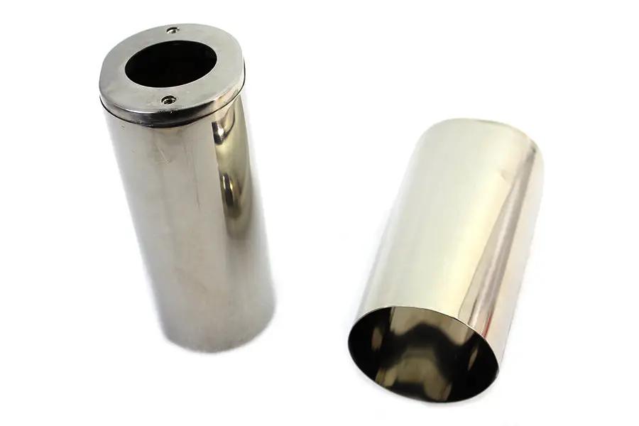 V-Twin Fork Slider Cover Stainless Steel for Harley Davidson FLST (1986-1995) by V-Twin