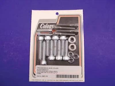 Colony Transmission Side Cover Mount Kit Allen Type for Harley Davidson FLT (2007-2016) by Colony