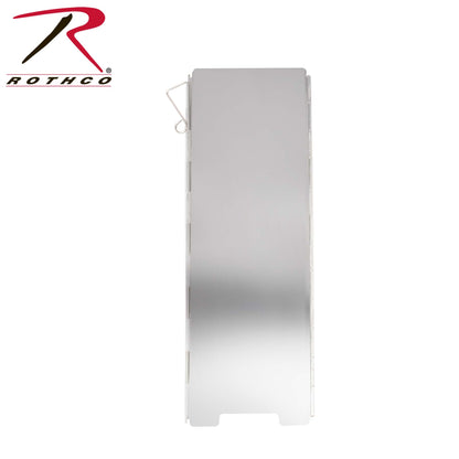 Rothco Camp Stove Folding Wind Screen Model 42010 for Camping and Backpacking